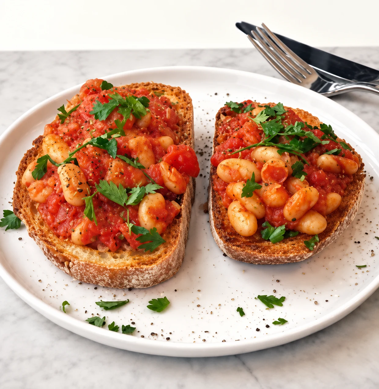 Baked Beans Toast